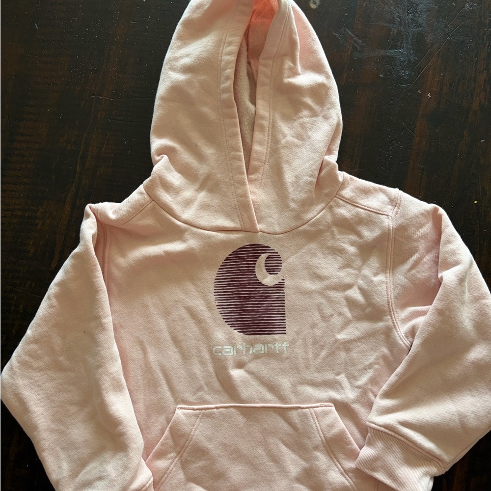 Carhartt Kids Light Pink Hoodie